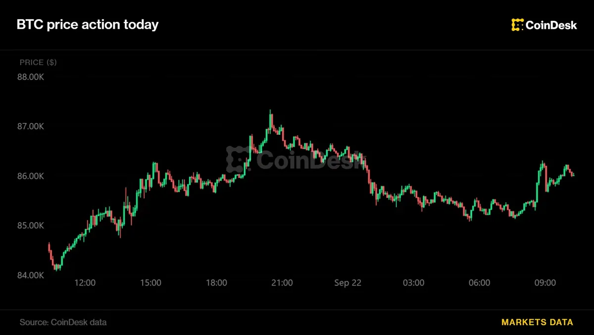 Bitcoin: Bitcoin Asya Seansı Dibi Sonrası 86.000 Dolar Etrafında İşlem Görüyor haber görseli