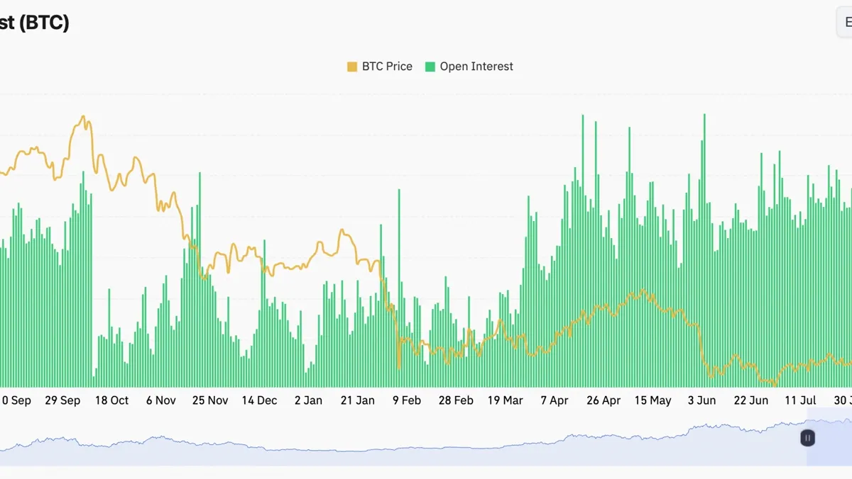 Bitcoin: Bitcoin's Rise Supported by Increased Open Interest and Funding Rates news image